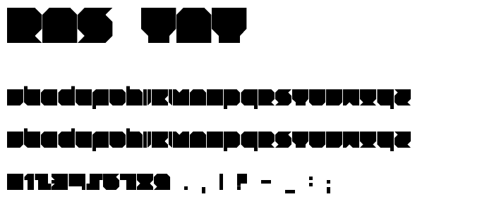 RNS TNT font